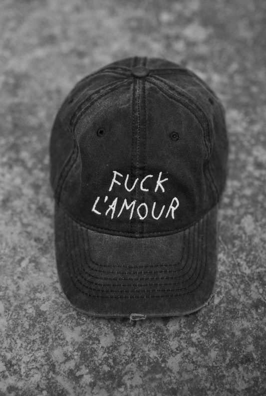 WASHED BLACK CAP